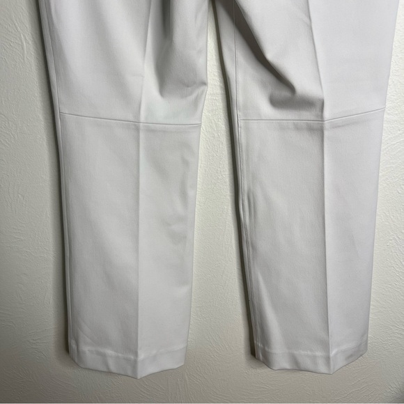 NWT Spanx White Kick Flare Pants Classic White Pull-On Pockets 4-Way Stretch - Picture 11 of 12